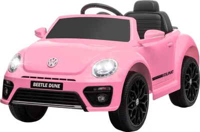 Produktbild von Kinder Elektroauto 12V Kinderauto mit 2,4G Fernbedienung, Musik, Hupe, Elektrofahrzeug mit LED-Lichtern, USB/MP3-Anschluss, 3-5 km/h, für Kinder 3-5 Jahre, Rosa