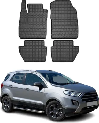 Image de Tapis de Sol pour Ford Ecosport 2017-2020 Caoutchouc Noir