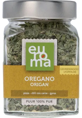 Immagine prodotto di Euroma Oregano Vriesdroog 14g – origano liofilizzato per pizza e pasta