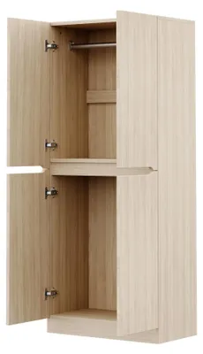 Immagine prodotto di Armadio a due ante - 70 x 40 x 170 cm - Colore legno