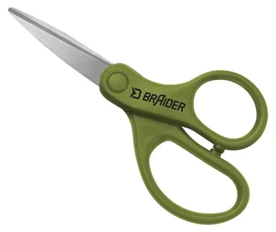 Obrázek produktu pro DELPHIN BRAIDER, rybářské nůžky, 14 cm, zelené, 101002265