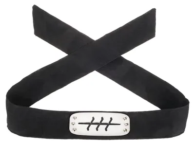 Produktbild von Akatsuki Stirnband | Naruto Ninja Stirnschutz | Wappen: Anti Yugakure von Hidan