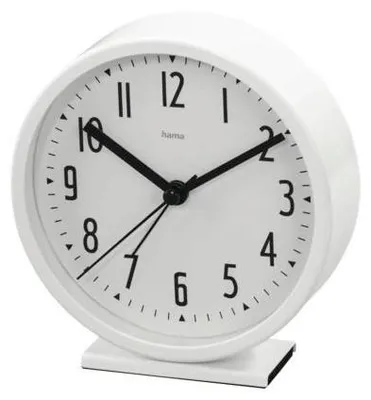 Image de Réveil Hama Skye blanc Ø 12 cm