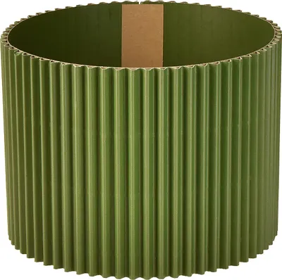 Produktbild von Blumentopf Dunkelgrün Papier Ø19cm H14cm 3er Set, 3 Stück