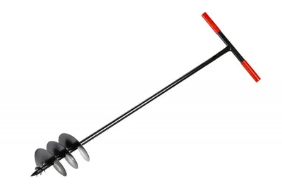 Produktbild von Erdbohrer 200 mm Durchmesser, 30 cm Spirallänge, 120 cm Gesamtlänge