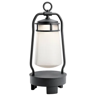 Image de Lampe de terrasse avec haut-parleur Bluetooth et LED intégrée de 3 W – Lyndon Kichler