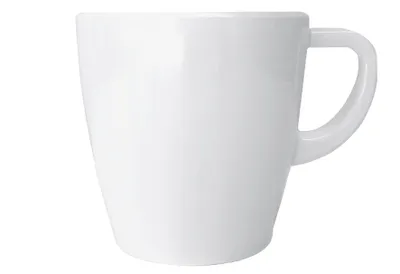 Produktbild von Q Squared NYC Coffee Break Collection Kaffeebecher, Kaffeetasse, 250 ml extrem stabil, für Kaffee, Glühwein, Tee, Brühe, in weiß