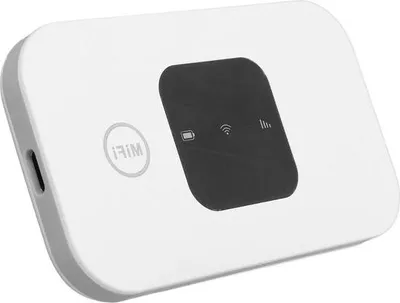 Obrázok produktu pre Prenosný router WLAN - mobilný hotspot 4G - Pripojenie až 10 zariadení - Rýchly cestovný hotspot WLAN napájaný z USB s kapacitou 2100 mAh - Možnosť medzinárodného použitia