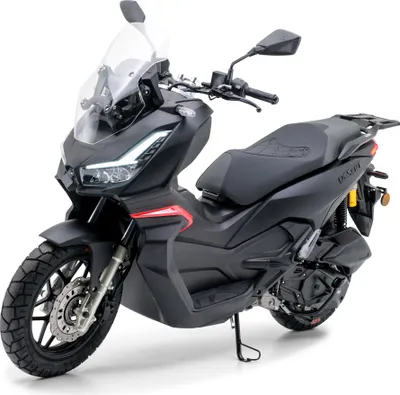 Produktbild von Motorroller 125 ccm Burnout QS125 ADV Mattschwarz (Desert)