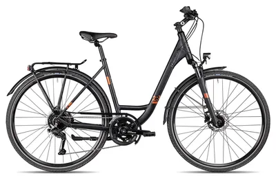 Produktbild von 2R Manufaktur TRS THREE Wave Trekkingbike mit Tiefeinstieg 28 Zoll Dunkelgrau 56 cm