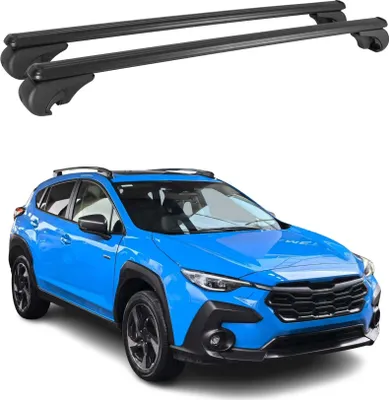Produktbild von Dachträger für Subaru Crosstrek 2023-2025 Gepäckträger Grundträger Alu Schwarz