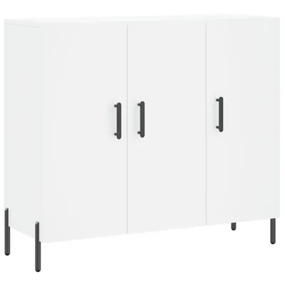 Immagine prodotto di Credenza Bianca 90x34x80 cm in Legno Multistrato