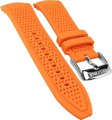 Produktbild von Festina Uhrenarmband | Kautschuk mit Lochmuster orange F20330/1 F20330