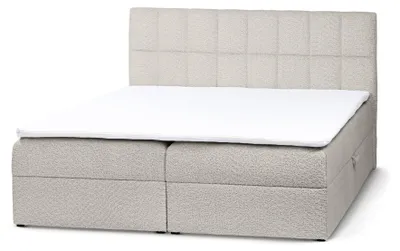 Productafbeelding van Boxspring met opbergruimte Bazy Zandduin 140 × 200 cm