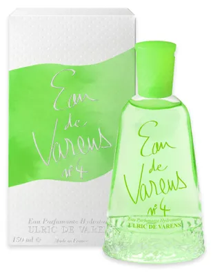 Produktbild von Ulric de Varens Eau de Varens N°4, Unisex, 150 ml, Spray, Alcohol denat., Aqua (Water), Parfum (Fragrance), PEG-60 hydrogenated castor oil, Glycerin,..., 1 Stück(e)