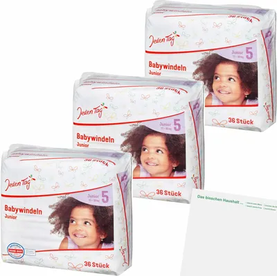 Produktbild von Jeden Tag Windeln Größe 6 XL 3er Pack (3x32Stk Packung) + usy Block