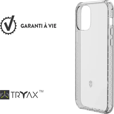 Productafbeelding van Robuuste beschermhoes, transparant, voor Apple iPhone 12 / 12 Pro, modelnummer FCAIRIP1261T