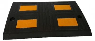 Image de Rampe en caoutchouc KRM-NH5 passage trottoir 5cm EPDM