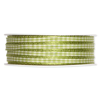Produktbild von Karobändchen grün 25m
