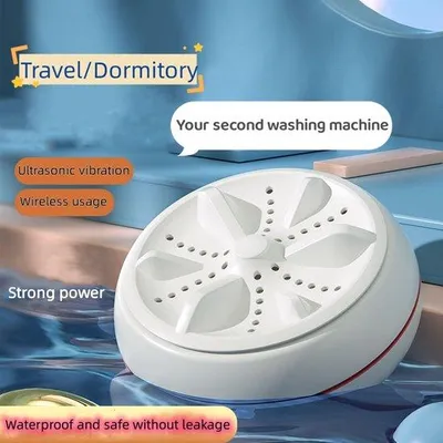 Immagine prodotto di Lavavasi manuale in plastica, ideale per i viaggi, l'ufficio e la casa.