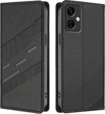 Obrázek produktu pro Pouzdro pro Tecno Spark 9T/Spark 9 Pro,Polyuretankožené peněženkové pouzdro s přihrádkou na karty a funkcí stojánku Schwarz