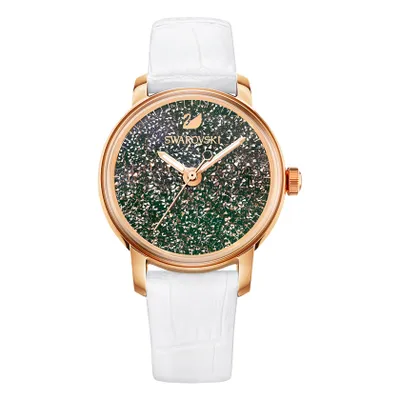 Produktbild von Swarovski 5344635 Damen-Armbanduhr, Leder-Armband