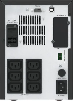 Produktbild von APC Easy UPS SMV SMV1500CAI - USV - Wechselstrom 220/230/240 V - 1050 Watt - 1500 VA - 2 x Batterie - 10 Ah - RS-232, USB - Ausgangsanschlüsse: 6