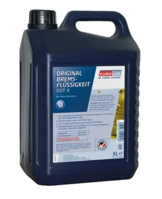 Produktbild von EUROLUB 542005 DOT 4 Bremsflüssigkeit Brems Flüssigkeit 5L Brake Fluid