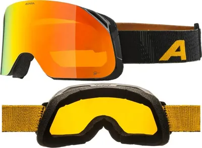 Obrázok produktu pre Alpina Blackcomb Q-Lite snowboardové okuliare Lyžiarske okuliare Quattroflex A7288