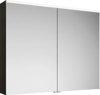 Image de Armoires de toilette burgbad Eqio avec éclairage LED à poser, 2 portes, 1000x800x170mm, SPGS100F2010