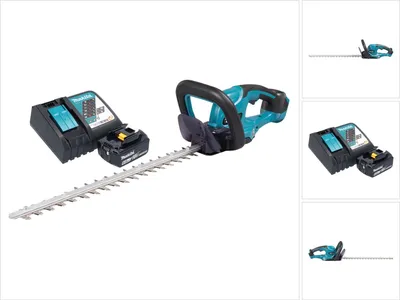 Obrázok produktu pre Makita DUH 507 RG Akumulátorové nožnice na živý plot 18 V 50 cm + 1x batéria 6,0 Ah + nabíjačka