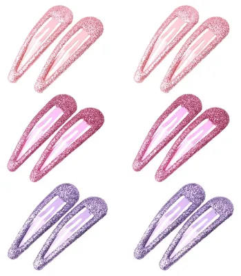 Produktbild von Glitzernde Haarspangen – Metallhaarspangen, farbenfrohe, glitzernde Haarspangen mit Pailletten, Haaraccessoires für Kleinkinder, Kinder, Mädchen und Frauen