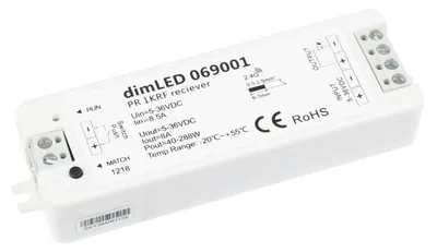 Obrázok produktu pre T-LED DimLED prijímač pre LED pásiky 069001