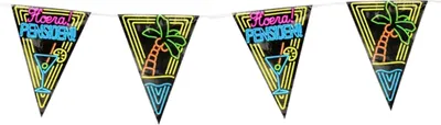 Obrázok produktu pre Paperdreams Neon -Party -Flaggenrente