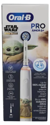 Produktbild von Oral-B PRO 14876674, Kind, Rotierende Zahnbürste, Tägliche Pflege, Polieren, Sensibel, Mehrfarbig, Weiß, 4 x 30 sec, Weich