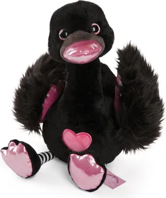 Produktbild von NICI Plüsch Liebe Schwarzer Schwan 35cm, GRÜN