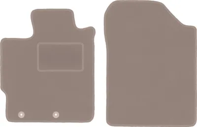 Produktbild von Beige Vordermatten für: Toyota Yaris III Benzin (2011-2019)