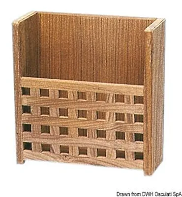 Immagine prodotto di Portariviste in teak 265x110x280 mm , 1 pezzo
