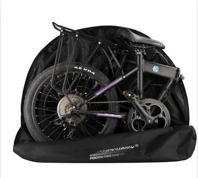 Produktbild von Faltbare Fahrradtasche für 14-20 Zoll Fahrradträger Fahrradtasche für Brompton Reisekoffer Fahrradtransporttasche für Auto Zug Flugreisen Tragbar