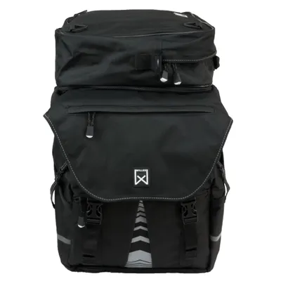 Produktbild von Willex Fahrradtaschen mit Obertasche XL 1200 65 L Schwarz 13411