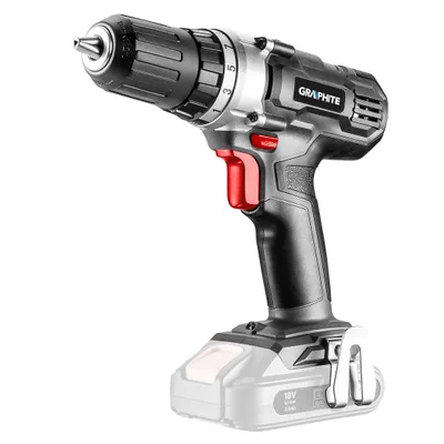 Zdjęcie produktu dla GRAPHITE Wiertarko-wkrętarka akumulatorowa Energy+ 18V, Li-Ion, uchwyt samozaciskowy 13 mm, bez akumulatora