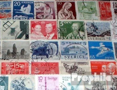 Produktbild von Briefmarken Schweden 50 verschiedene