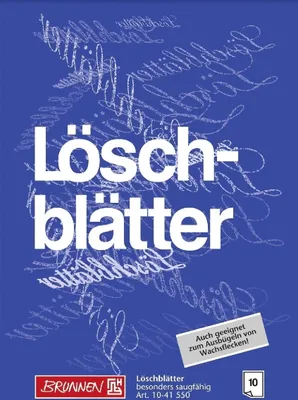 Produktbild von Löschblattblock A5 80g/qm 10 Blatt Packung mit 10 Stück