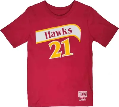 Produktbild von T-Shirt Mitchell & Ness EN2B7BMR0N01-HAWDW für Jungen