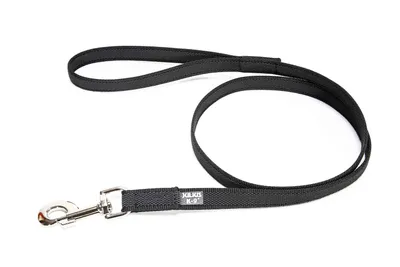 Produktbild von Julius-K9 Leine Super Grip mit Handschlaufe schwarz/grau, Maße: 2 m / 20 mm