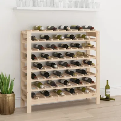 Produktbild von "im Angebot" Weinregal 109,5x30x107,5 cm Massivholz Kiefer - Weinregale CC21964
