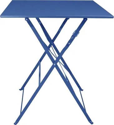 Immagine prodotto di Tavolo quadrato Bolero Perth in stile pavimentazione, blu scuro