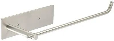Produktbild von Rostfreier Wandtuchhalter in 25 cm Höhe mit zwei verschiedenen Montagemöglichkeiten