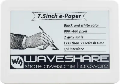 Produktbild von WaveShare 7.5inch Passive NFC-Powered e-Paper, No Battery