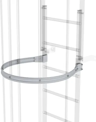 Zdjęcie produktu dla Tylna listwa ochronna ø 700 mm z anodyzowanego aluminium 61234